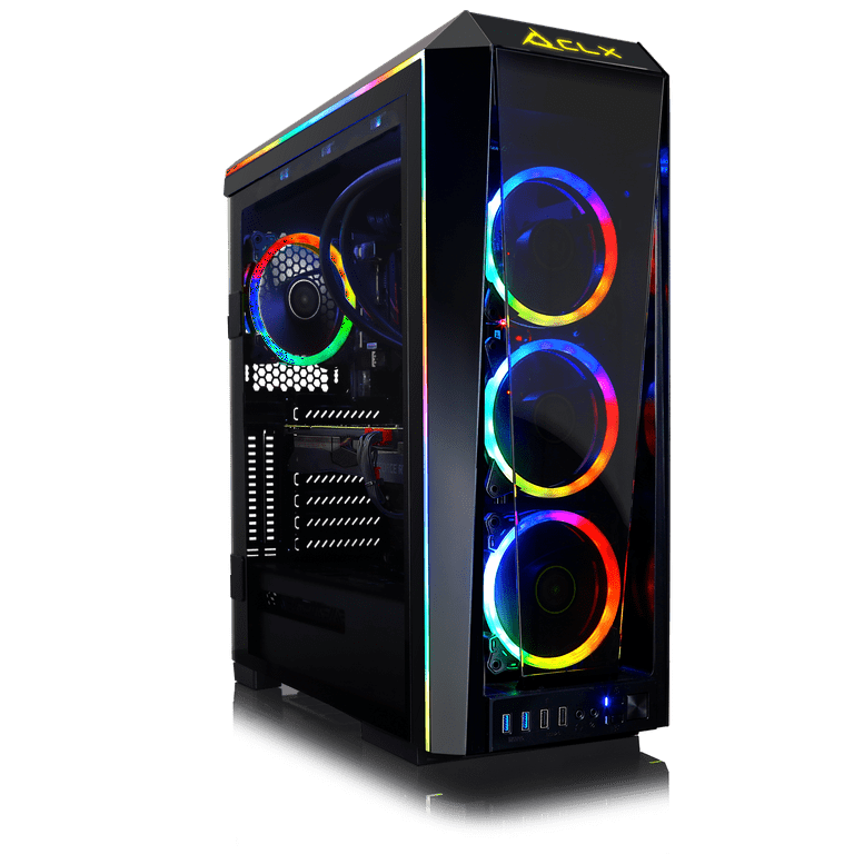 CLX Set GAMING PC Intel Core i9 9900K 3.60 GHz (8 Core) 16GB DDR4 3TB HDD & 960GB SSD NVIDIA RTX 2080 Ti 11GB GDDR6 MS Windows 10 64-Bit