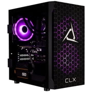 CLX SET Gaming PC AMD Ryzen 7 7700X, 32GB DDR5, GeForce RTX 4060, 1TB SSD, 2TB HDD, Windows 11 Home
