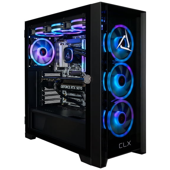 CLX Set Gaming PC Intel Core Ultra 7 270K Plus, 32GB DDR5 , GeForce RTX 5070, 2TB SSD Windows 11 Home