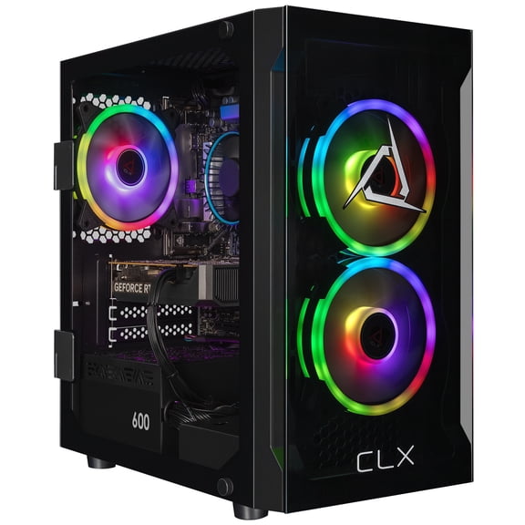CLX Set Gaming PC Intel Core i5 14400F, 16GB DDR5, GeForce RTX 5050, 1TB SSD Windows 11 Home