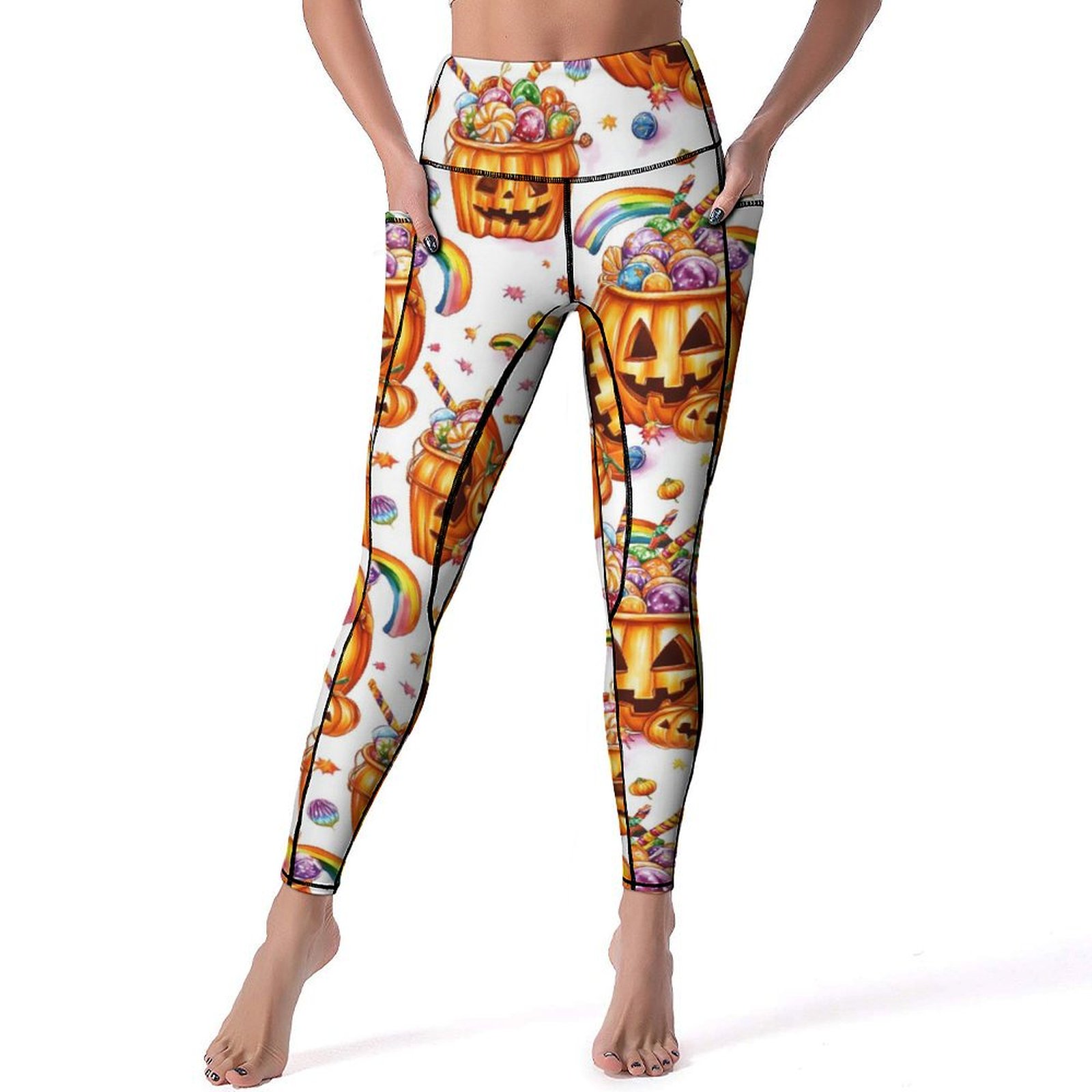 CLXMCS CandyFilled Pumpkin Buckets Rainbows150 CandyFilled Pumpkin