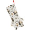 CLXMCS Halloween Witch Hot Air Balloon695 Christmas Stocking, Dog's