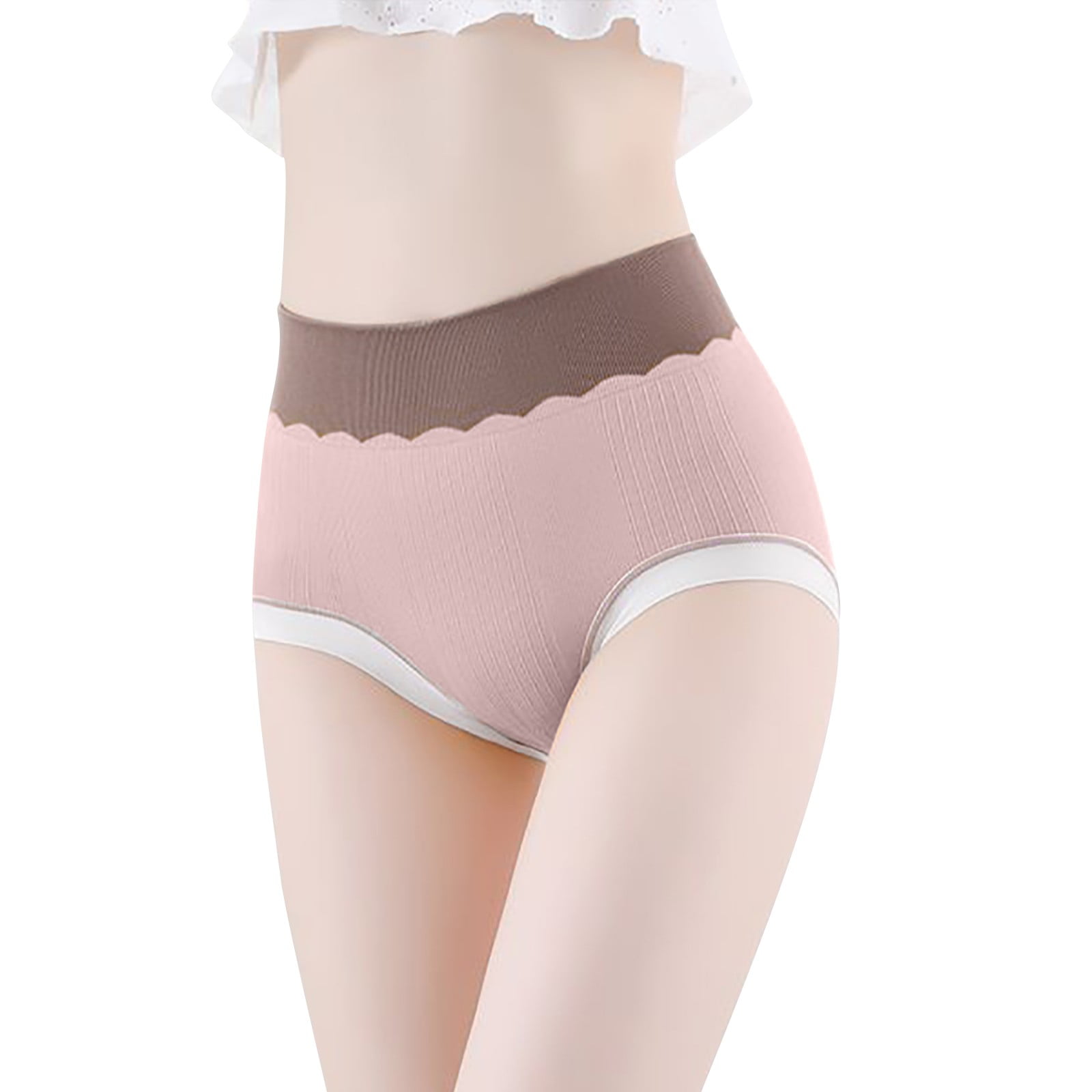 Women's Cute Bowknot Pink Plaid Lace Underwear – Kawaiifashion
