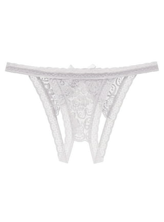 Yolossia Womens Ruffled Frill G-strings Panties Lace Lingerie