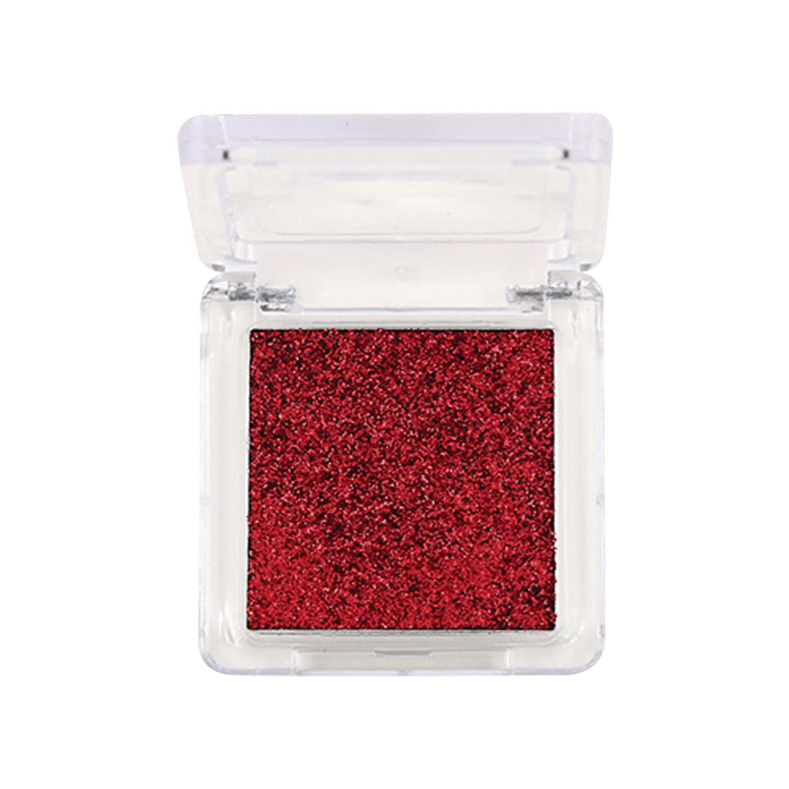 CLZOUD Glossy Eyeshadow Grey Silver Glitter Glitter Eyeshadow Makeup Cool Shades Glitter