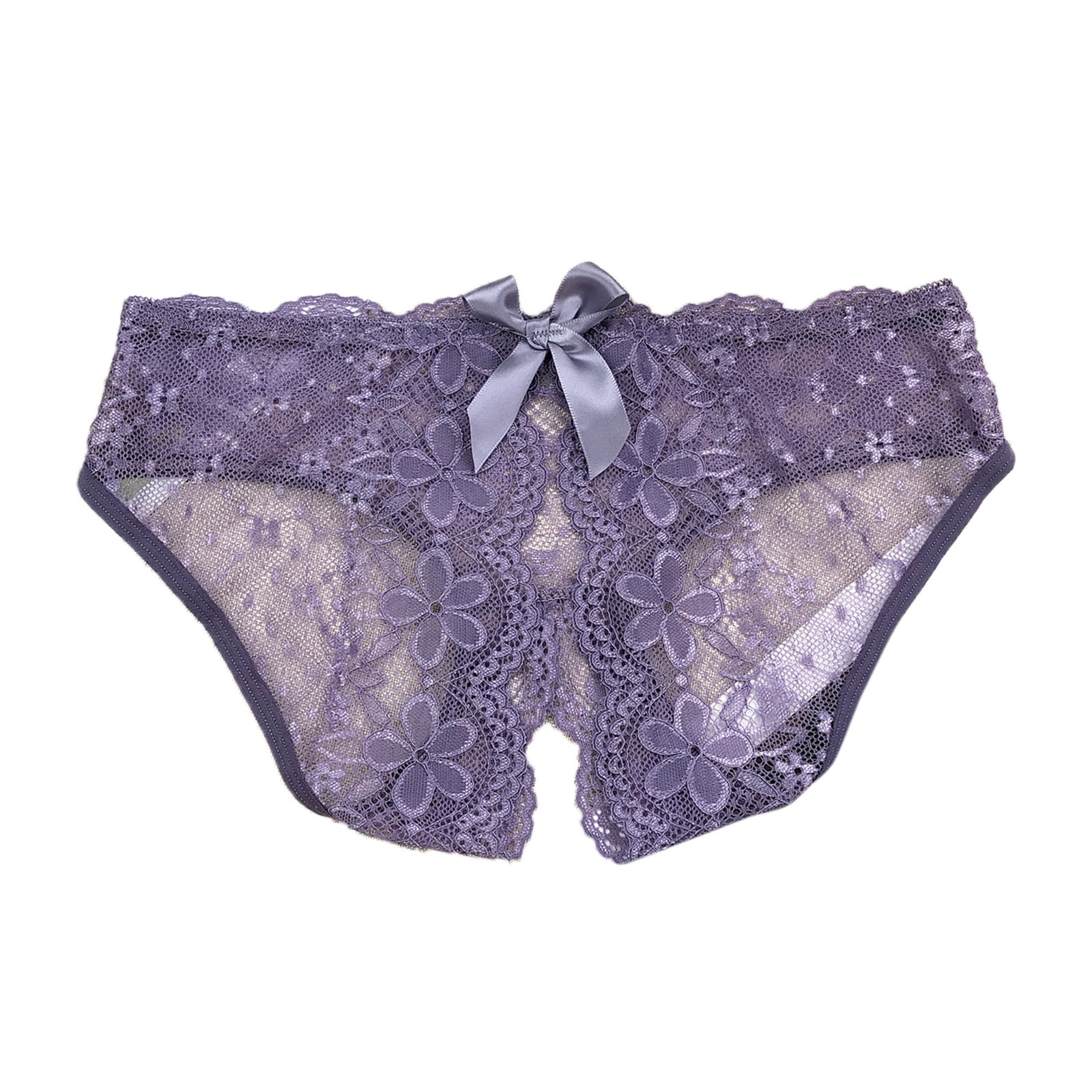 Buy myaddiction Women's Flower Underpants T-Back Underwear Ladies Lingerie  Bikini Panties Purple Clothing, Shoes Accessories, Womens Clothing, Intimates Sleep