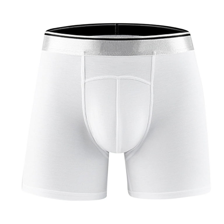 Solid White Boy Underwear Small