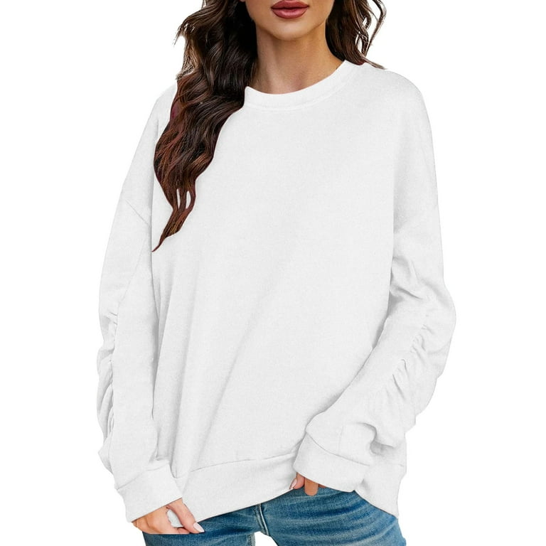 Hoodless sweatshirts cheap