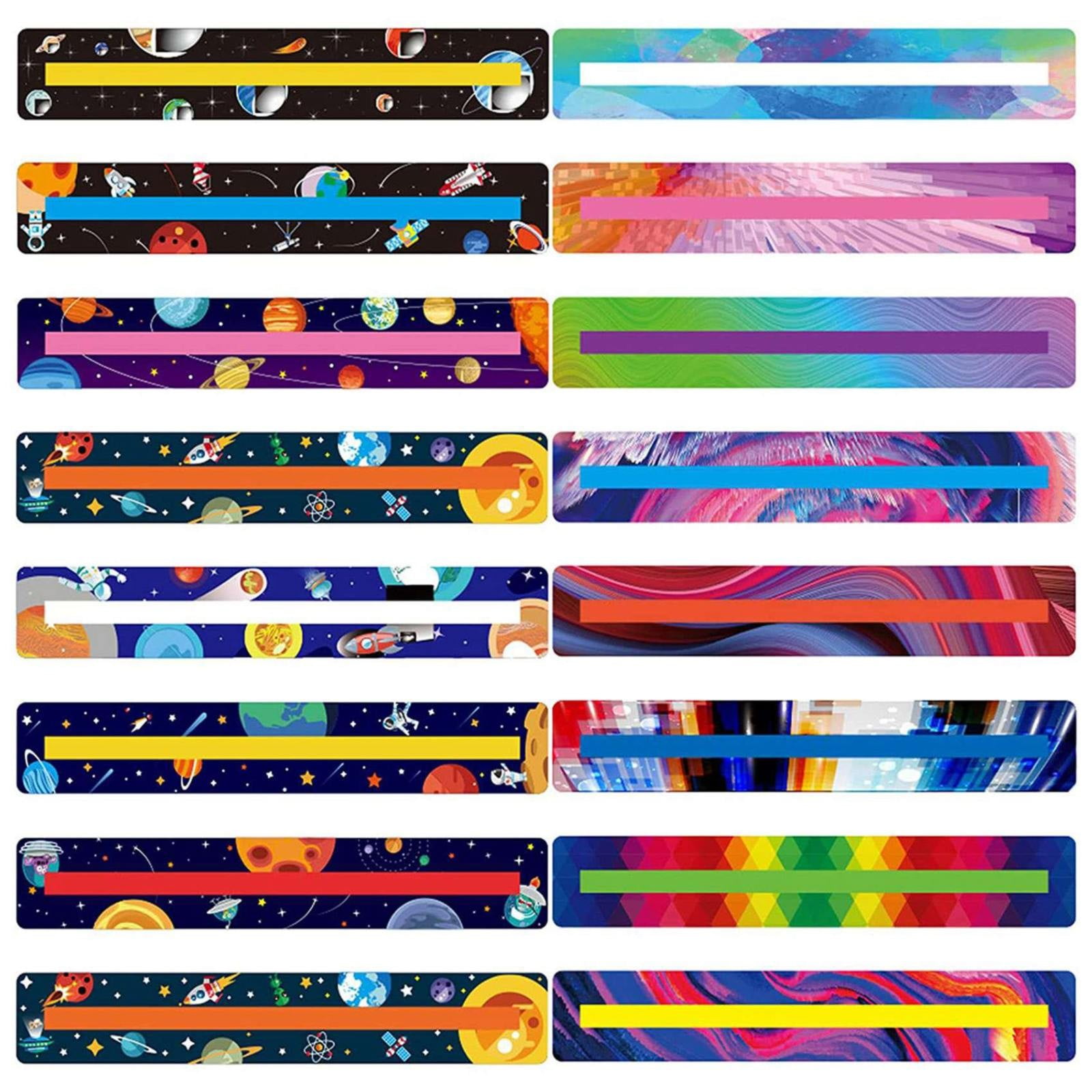 CLZOUD Stationery Supplies 16 PCS Creative Colorful PET Bookmark