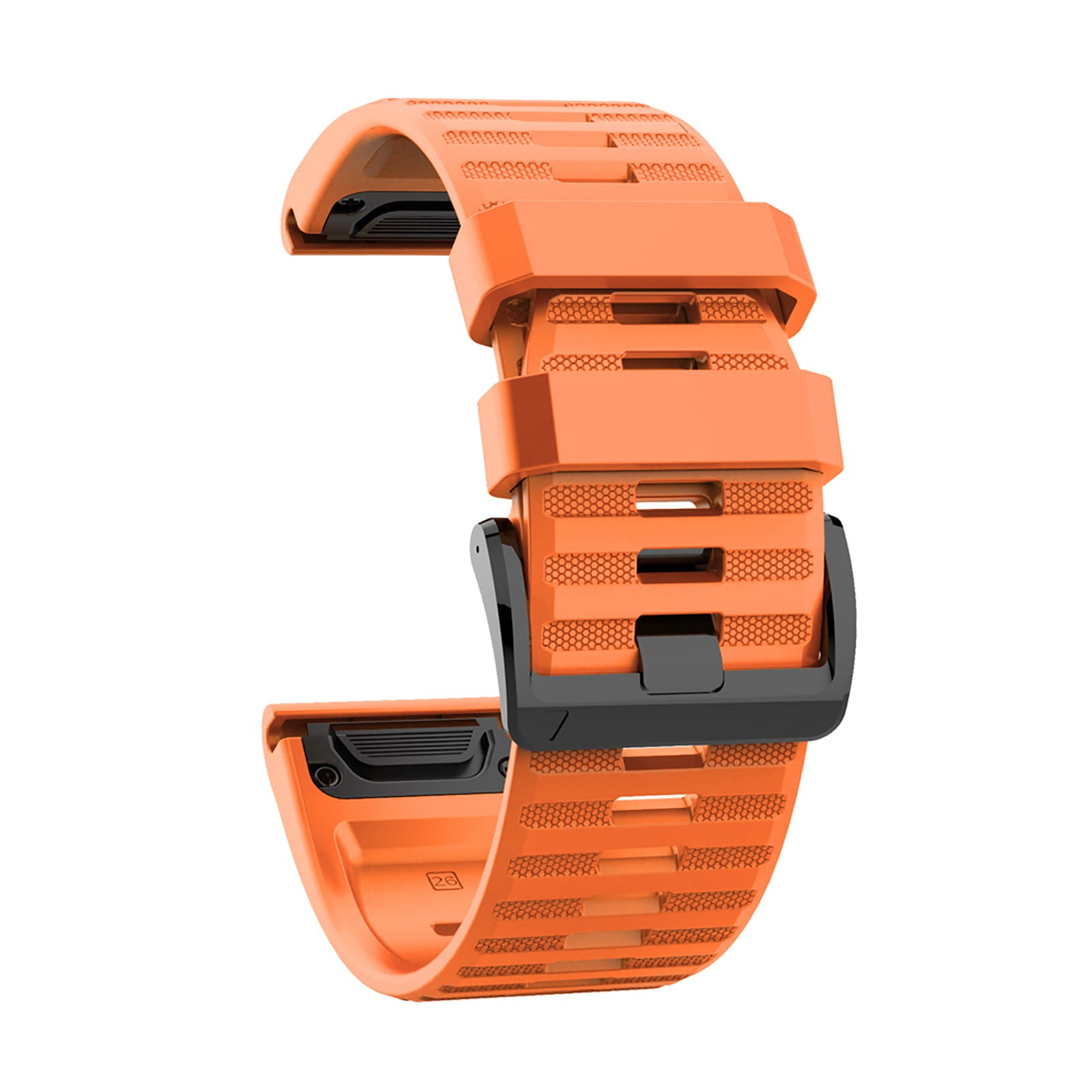 CLZOUD Watch Bands 26mm Width Silicone Quick Release Watch Band with