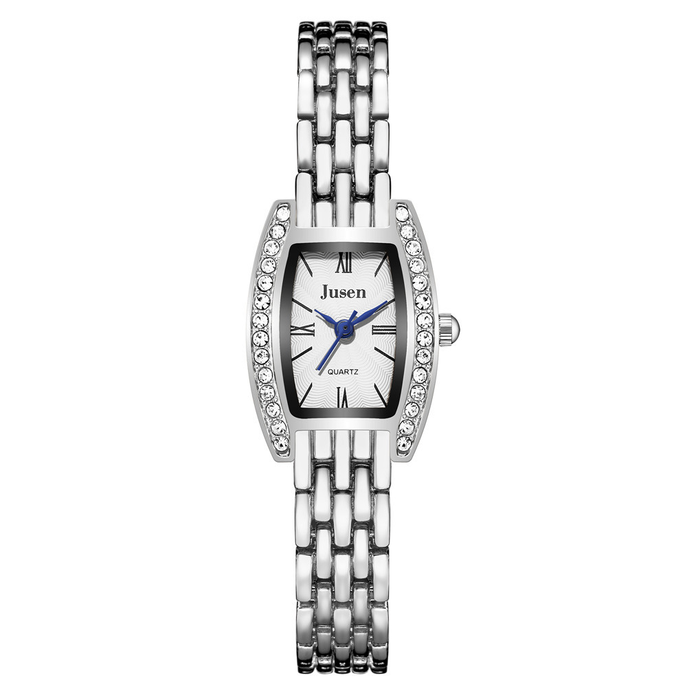 CLZOUD Women Watches Diamond Rhinestone Dial Casual Bracelet Watch