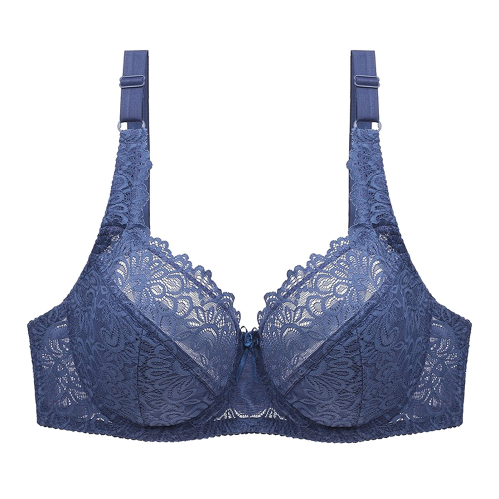 Full-Coverage Lace Bra Sexy Large Size Brasieres Women Push Up Ultra-Thin  Lingerie Transparent Underwear Top C D Cup (Color : Blue, Size : 40/90D) :  : Clothing, Shoes & Accessories