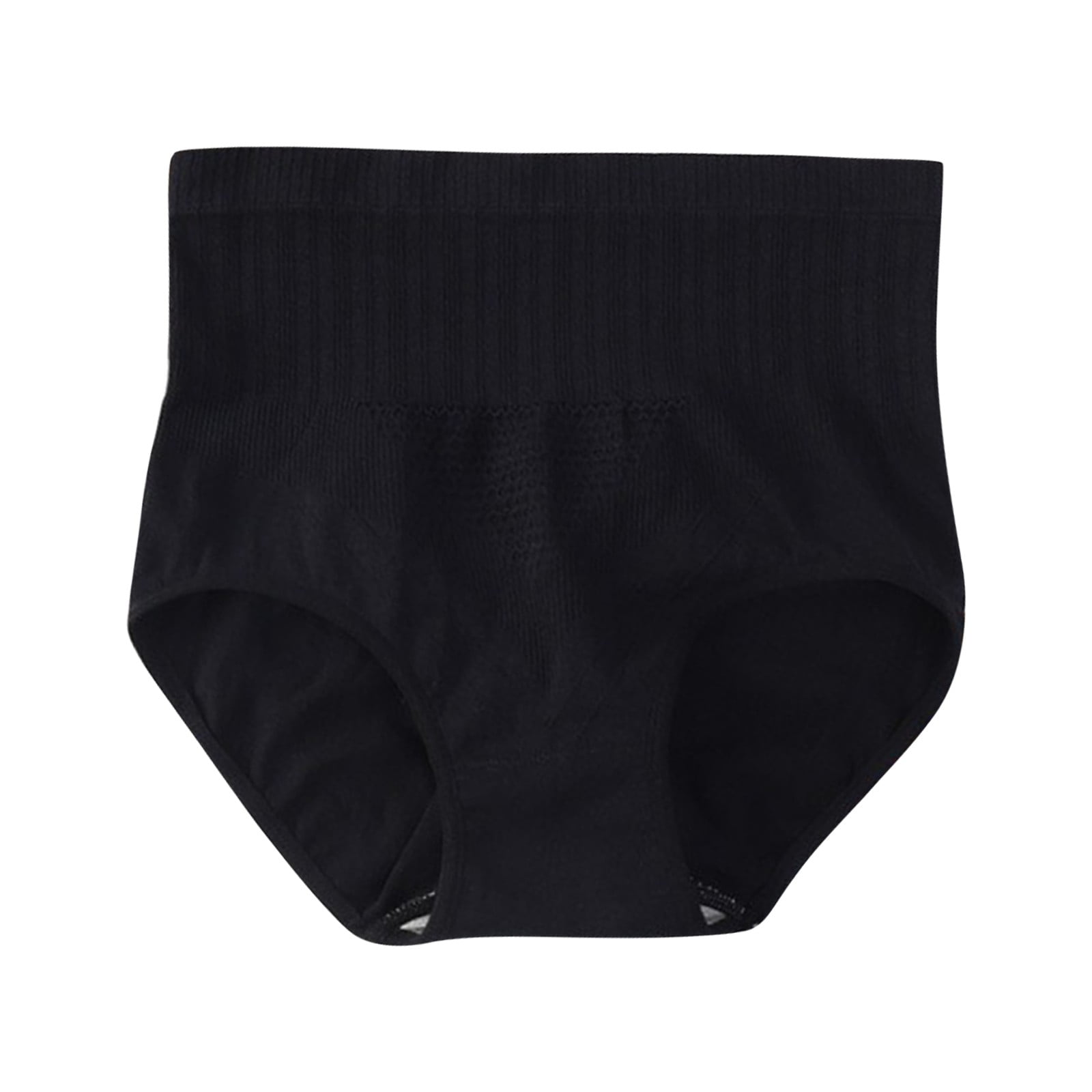 CLZOUD Sweat Proof Underwear for Women Black Nylon Ladies Plus