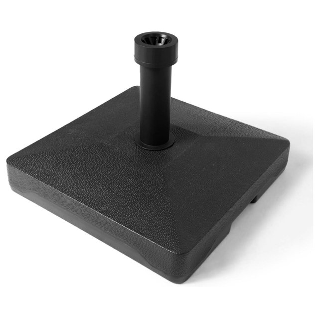 CLkPde Umbrella Base 60LBS Patio Umbrella Base,Plastic Builtin Cement