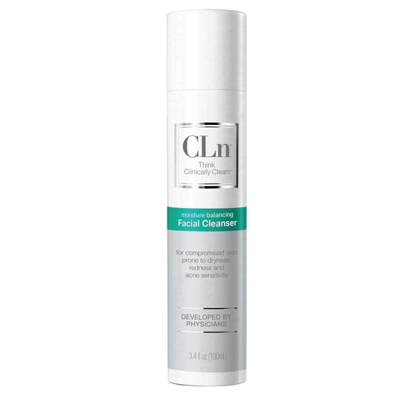CLn Facial Cleanser, Hydrating Face Wash for Skin Prone to Dryness, Eczema & Acne Sensitivity, 3.4 fl oz