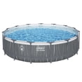 thumbnail image 1 of Coleman Steel Pro MAX 15' x 42" Round Above Ground Pool Set with LED Light, 1 of 13