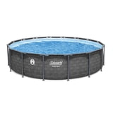 16 ft x 42 in Round Above Ground Pool Set for Summer Fun - Walmart.com ...