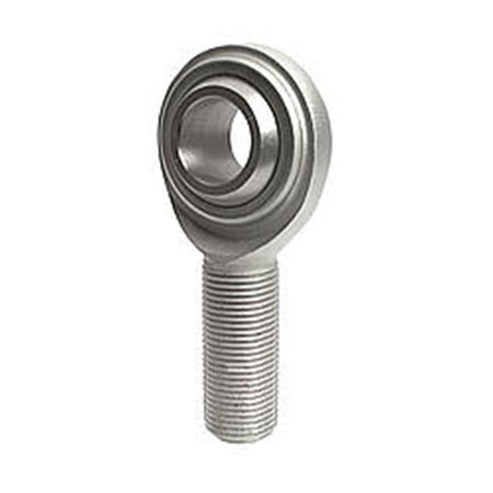 CM-6S CM-S Series Economy Steel Rod End with Stud - 0.375 in. Thread, Male - Right Hand