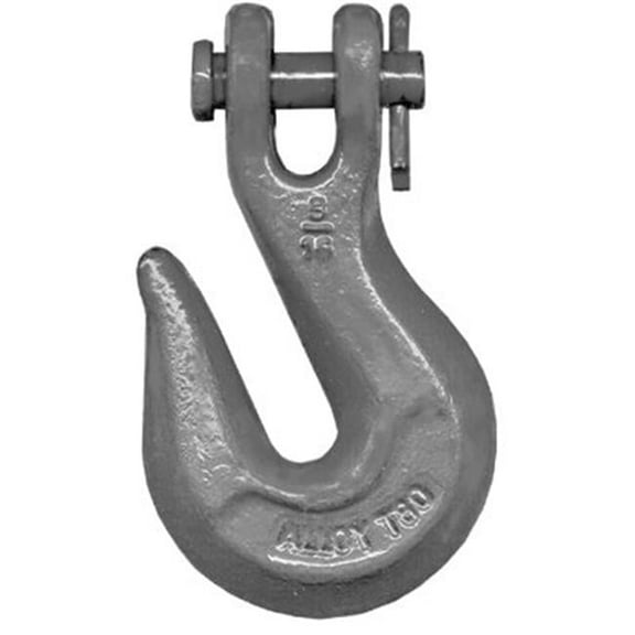CM Columbus McKinnon Grade 80 Clevis Grab Hooks, 3/8 in, 7,100 lb, Orange