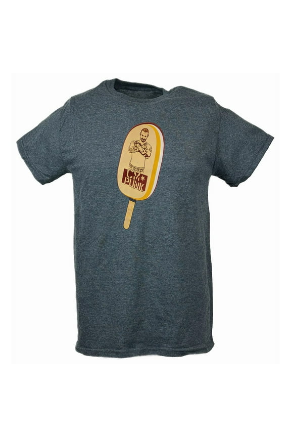 CM PUNK Ice Cream Bar Mens Gray T-shirt 5XL