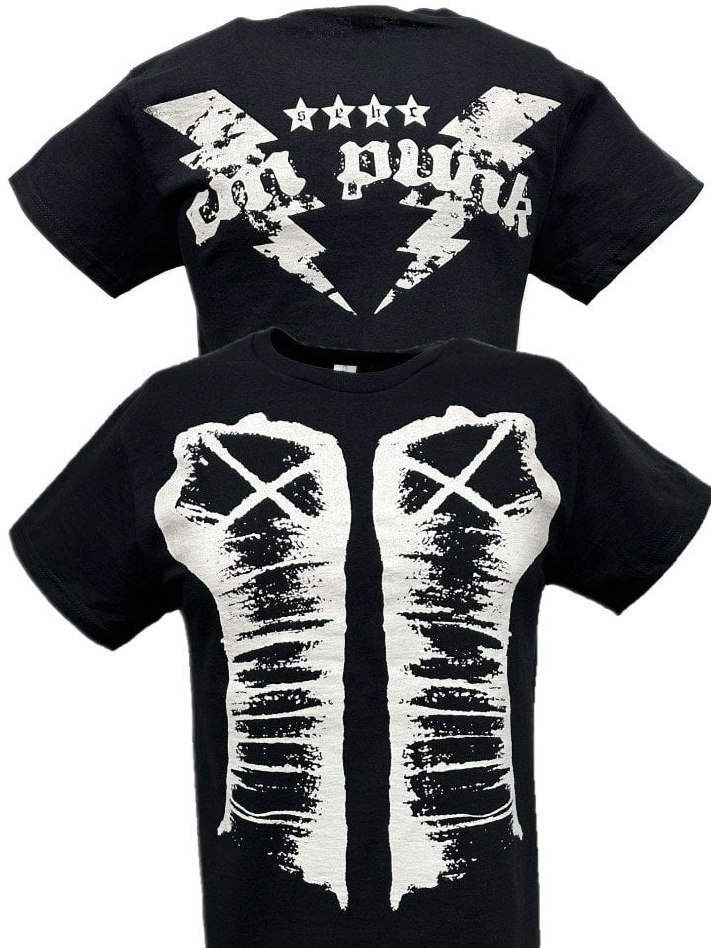 cm punk white t shirt