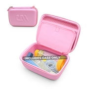 CASEMATIX Pink Travel Case fits Asthma Inhaler, Spacer Aero Chamber, Primatine Mist and More - Includes Hard Case Only