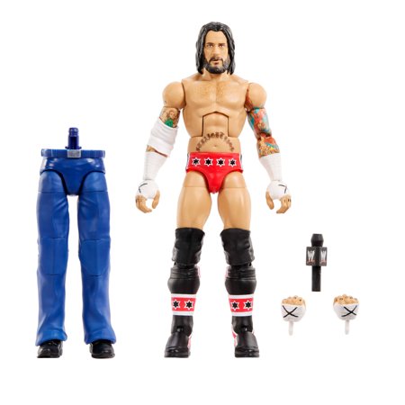 WWE Elite Collection Premium Live Event CM Punk Action Figure Set, Royal Rumble Collectible