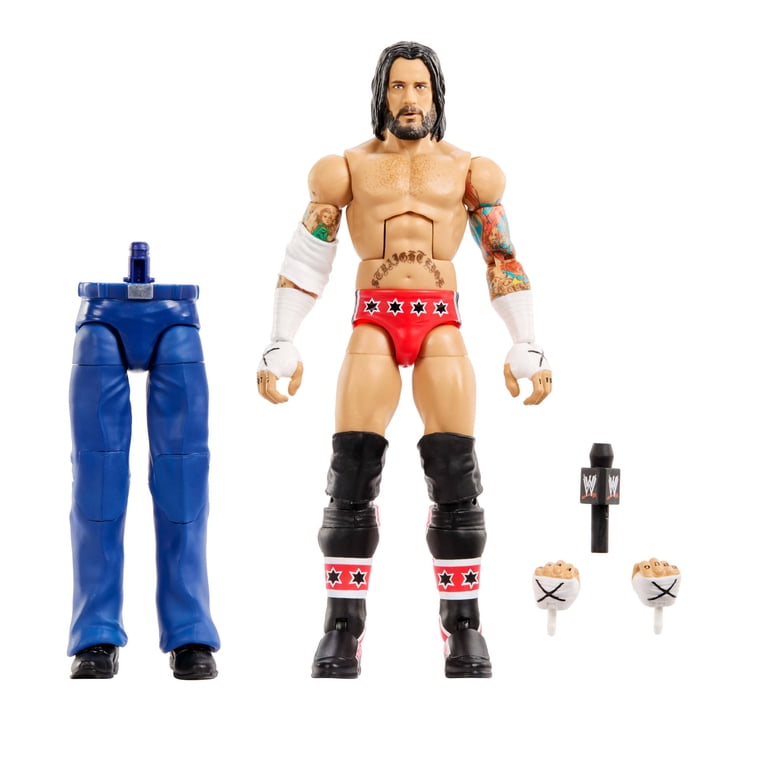 WWE Elite Collection Premium Live Event CM Punk Action Figure Set