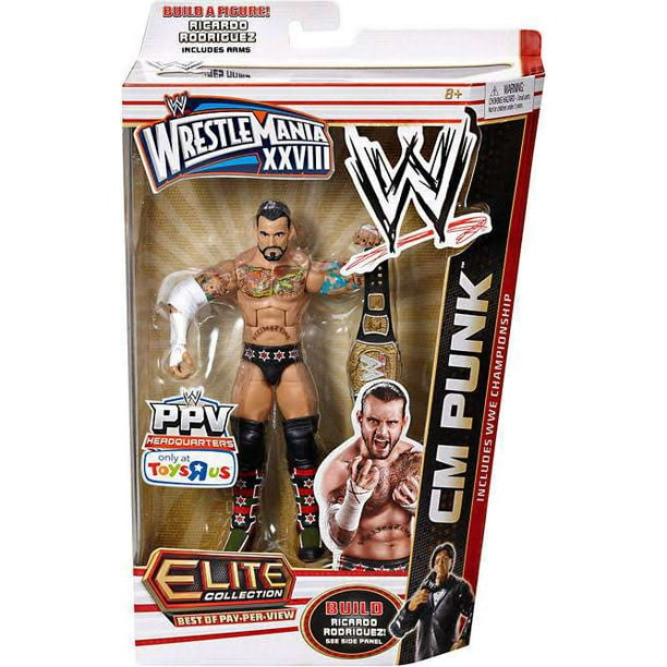 CM Punk Action Figure WWE Championship Elite Best of Pay Per View