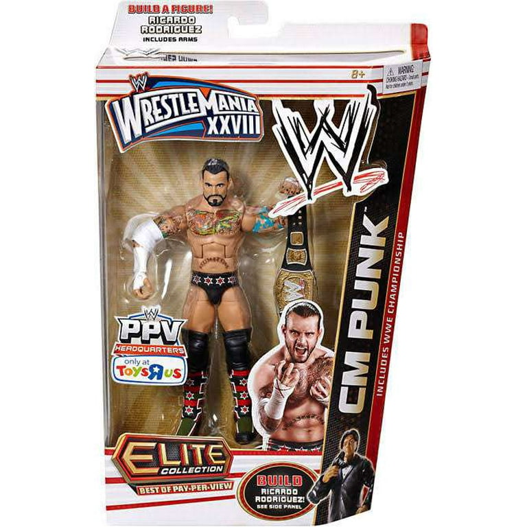 CM Punk Action Figure WWE Championship Elite Best of Pay Per View