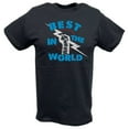 thumbnail image 1 of CM Punk Best In The World Blue Black Logo T-shirt, 1 of 4