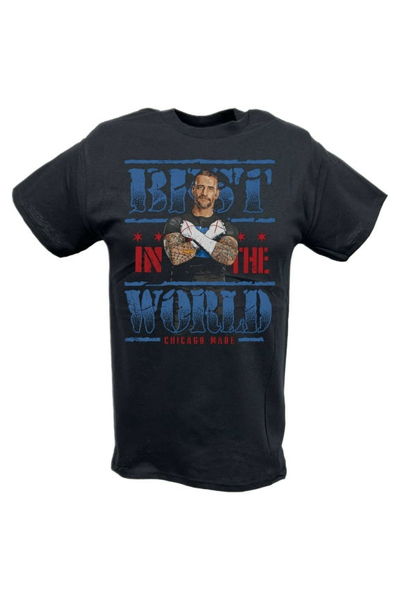 CM Punk Best In The World Chicago Made T-shirt