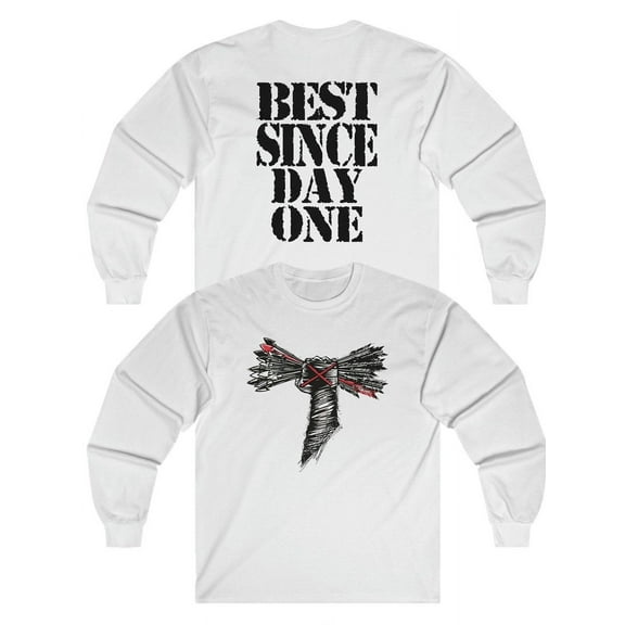 CM Punk Best In The World Long Sleeve White T-shirt