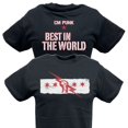 thumbnail image 1 of CM Punk Best In the World Mens Black Version T-shirt M, 1 of 6