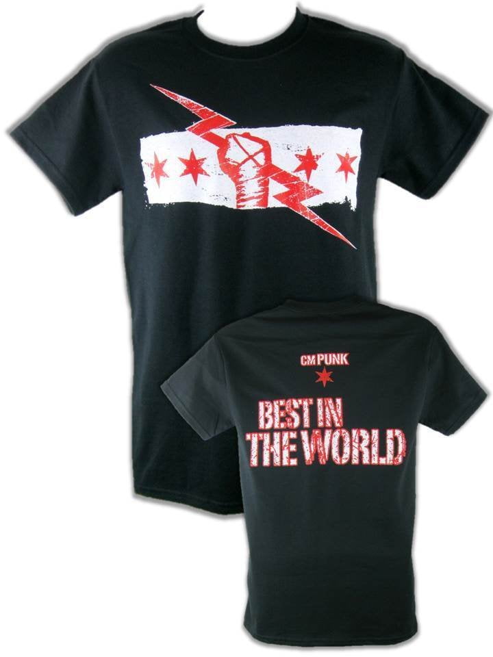 CM Punk Best In the World Mens Black Version T-shirt S - Walmart.com