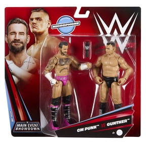 CM Punk & Gunther - WWE Main Event 2-Packs 28 Mattel WWE Toy Wrestling Action Figures