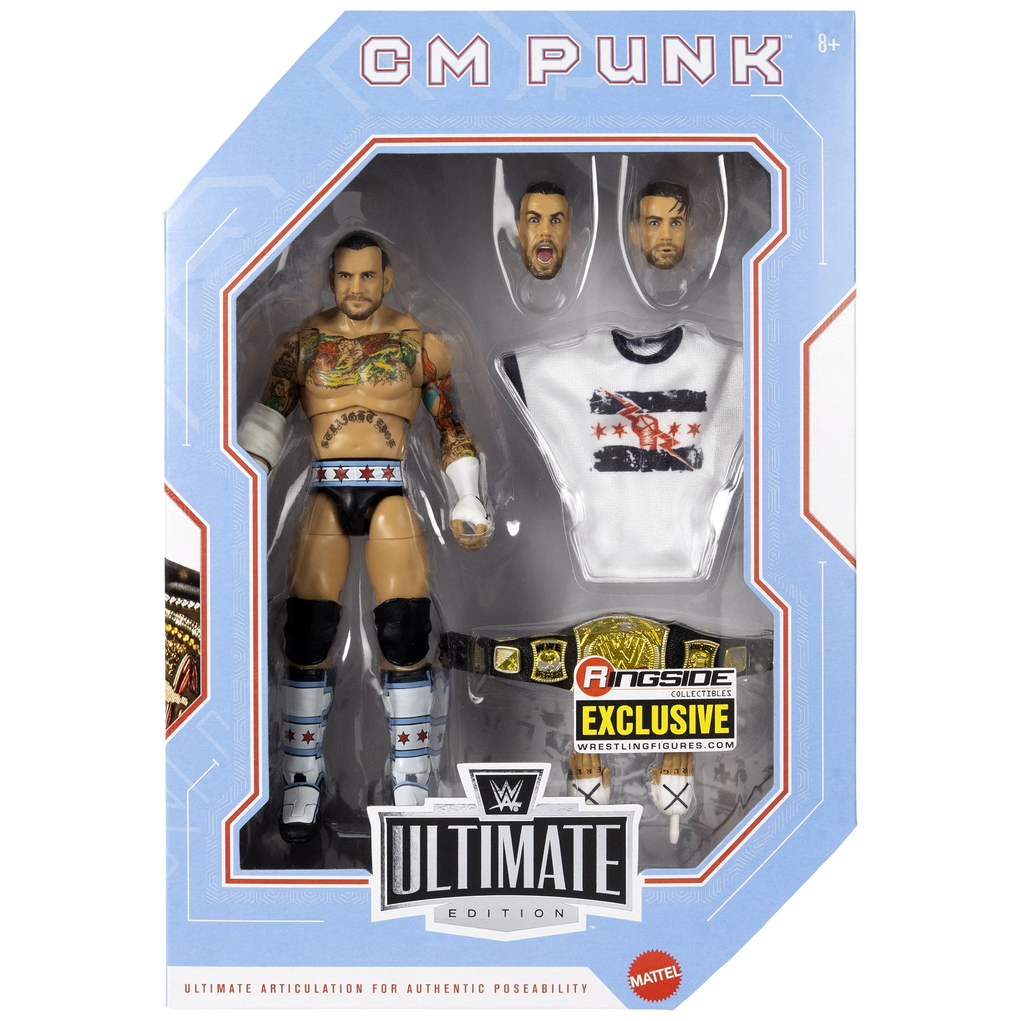 WWEフィギュア 2008 WWE Jakks Pacific Deluxe Build 'N' Brawl Series 1