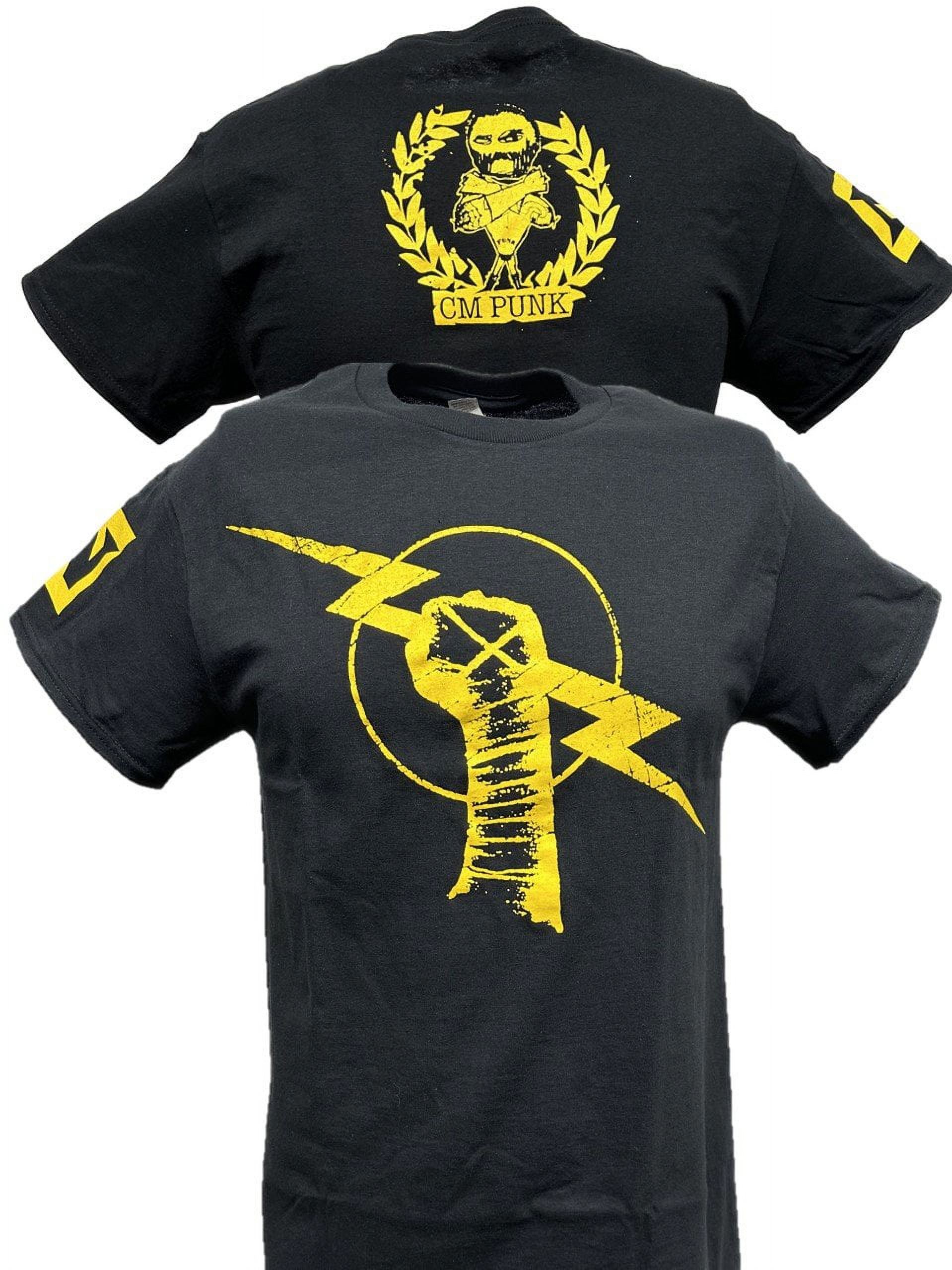 CM Punk Nexus Uprising Mens Black T shirt XXL Walmart CM Punk Nexus Uprising Mens Black T shirt XXL Walmart