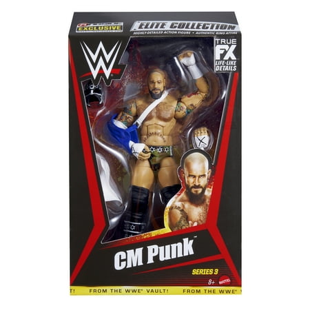 CM Punk (Straight Edge Society) - WWE From the Vault Ringside Exclusive Series 3 Mattel WWE Toy Wrestling Action Figure