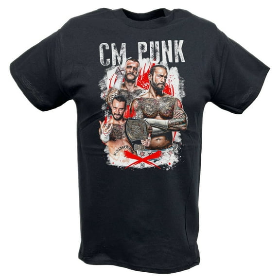CM Punk Triple Threat Pose T-shirt