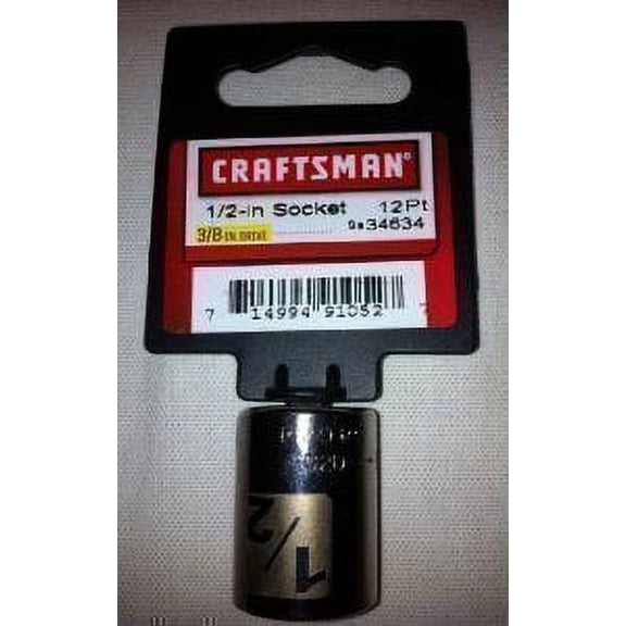 CM SCKT 3/8DR 1/2 12PT