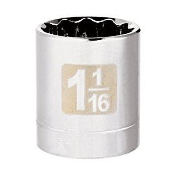CM SCKT1/2 DR 1-1/16 12P