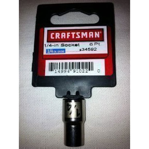 CM SOCKET 1/4 DR 1/4 6PT