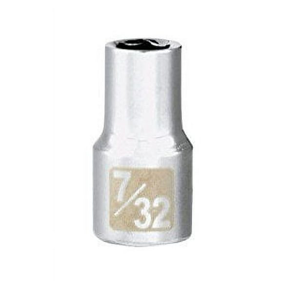 CM SOCKET 1/4DR 7/32 6PT