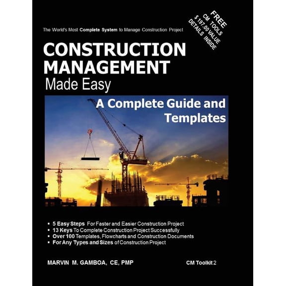CM Toolkit: Construction Management Made Easy: A Complete Guide and Templates (Paperback)