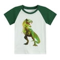 thumbnail image 1 of CM-kid Boys Dinosaur Tees Shirts Short Sleeve Summer Crew Neck Tops 6T, 1 of 7