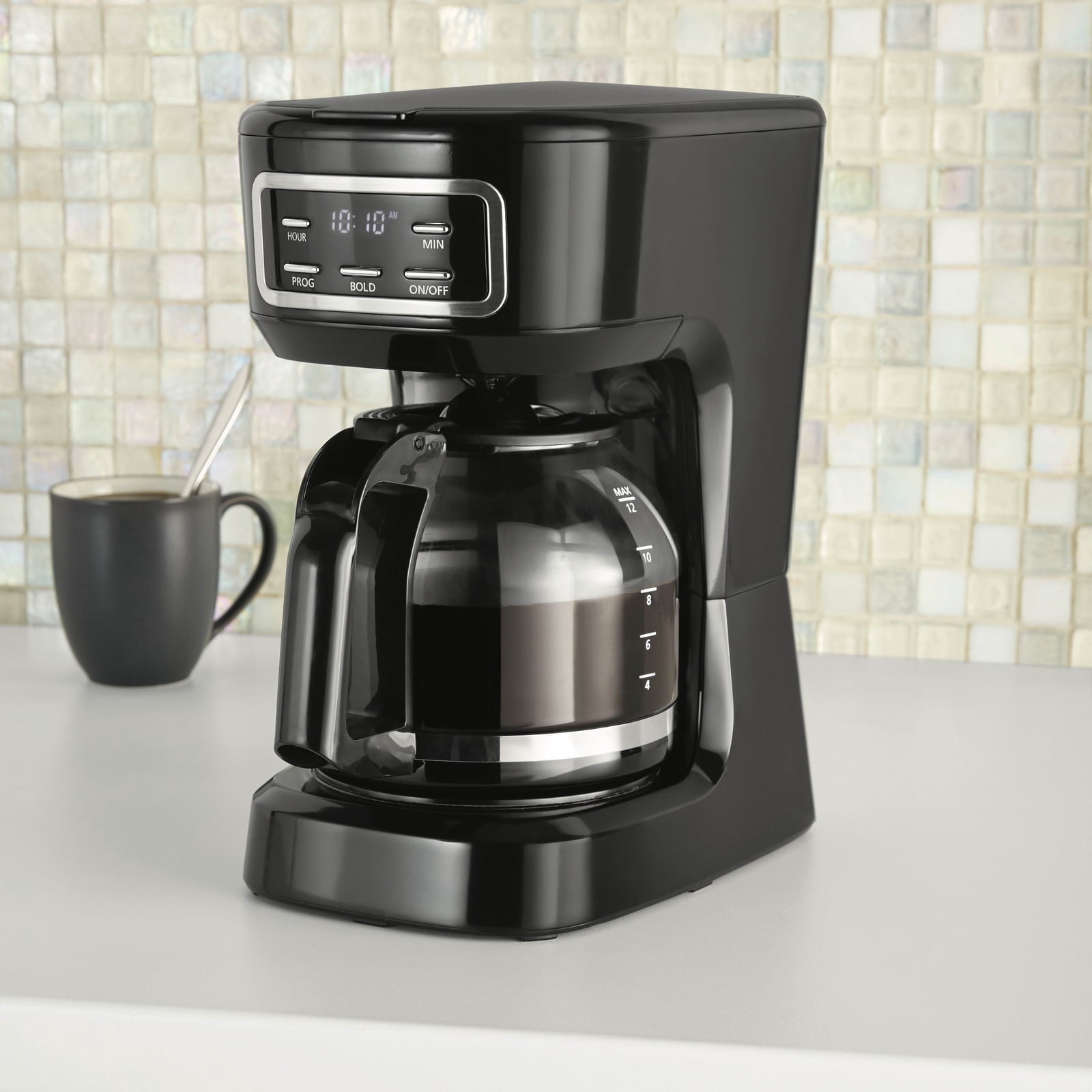 CM1449-UL Black 12-Cup Programmable Drip Coffee Maker