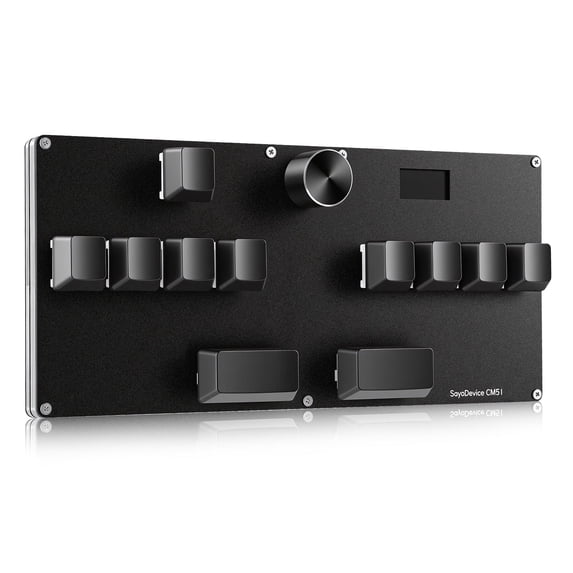 CM51 SayoDevice Magnetic Hall Keyboard with Outemu Rapid Trigger Switches for OSU DJ MAX Shortcut Keys