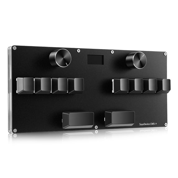 CM51+ SayoDevice OSU DJ MAX OUTEMU Magnetic Switches Rapid Trigger Keyboard with Knob Screen Copy Paste Shotcut