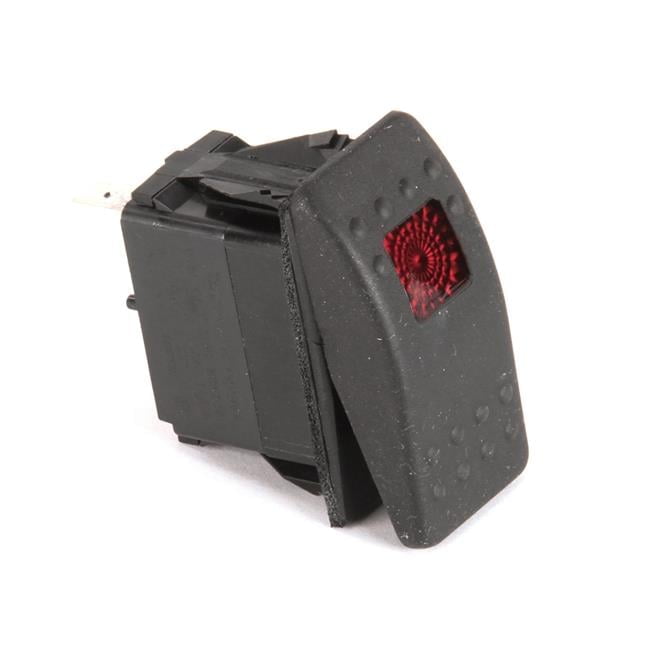 CMA Dish Machines 00421.83 250V Power Rocker Switch, Red